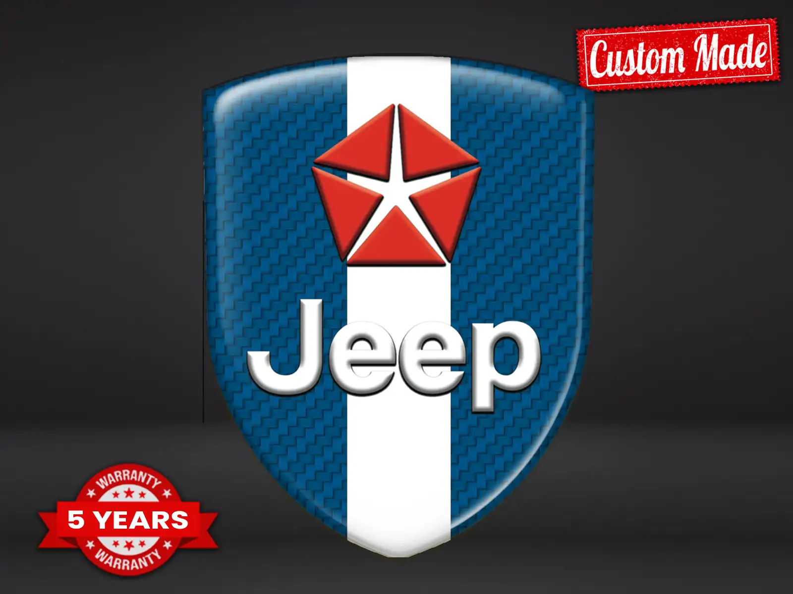 Jeep Custom Auto Emblems Look Max Resilient Pro Version